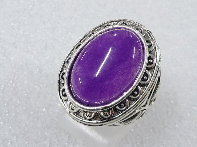 NATURAL STONE FASHION RING / JP SIZE 15